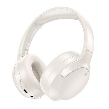 Беспроводные накладные наушники BOROFONE BO31 Prestige active noise Reduction BT headphones Milky white 656-03792 фото