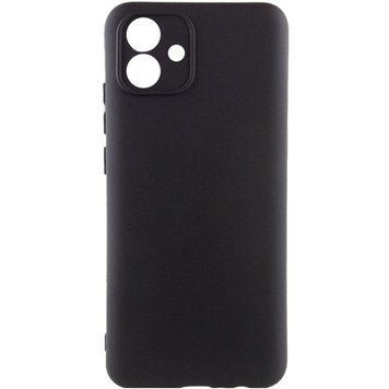 Чехол TPU GETMAN Liquid Silk Full Camera для Samsung Galaxy A07 Black 555-02426 фото