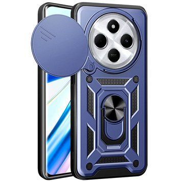 Ударостійкий чохол Camshield Serge Ring для Xiaomi Redmi 14C / A4 / Poco C75 / M7 Blue 777-04352 фото