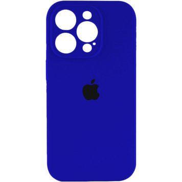 Силіконовий чохол з закритою камерою для iPhone 16 Pro Shiny Blue 666-01256 фото