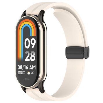 Ремінець Line Magnetic для Xiaomi Mi Band 9/8/10 Beige 212-01661 фото