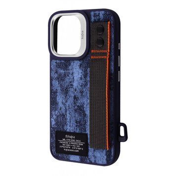 Чохол Kajsa Outdoor Collection Tie Dye with Magnetic Ring iPhone 16 Blue 656-08160 фото