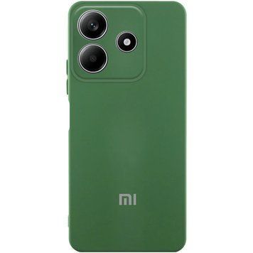 Чохол Silicone Cover Lakshmi Full Camera для Xiaomi Redmi Note 14 5G Зелений 555-02152 фото