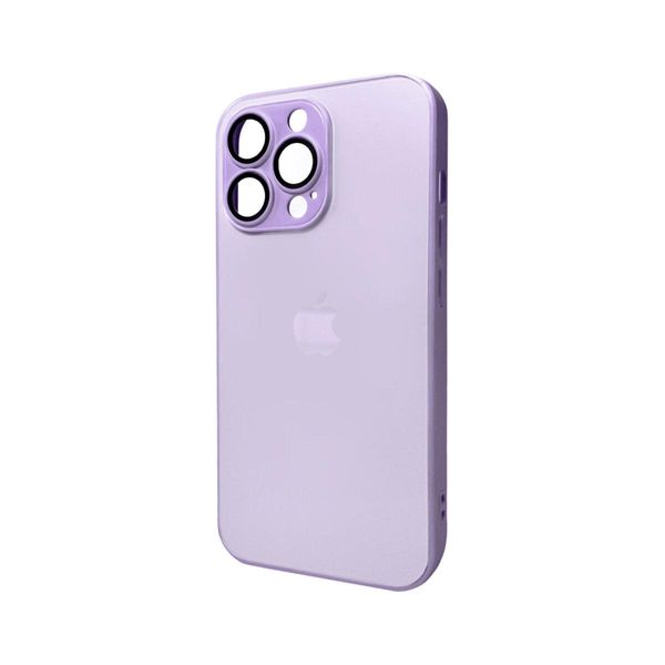 Чохол для смартфона AG Glass Matt Frame Color для iPhone 12 Pro Light Purple 666-00567 фото