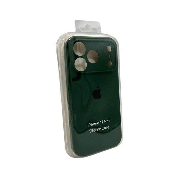 Силіконовий чохол з закритою камерою для iPhone 17 Pro Max Atrovirens 666-04331 фото