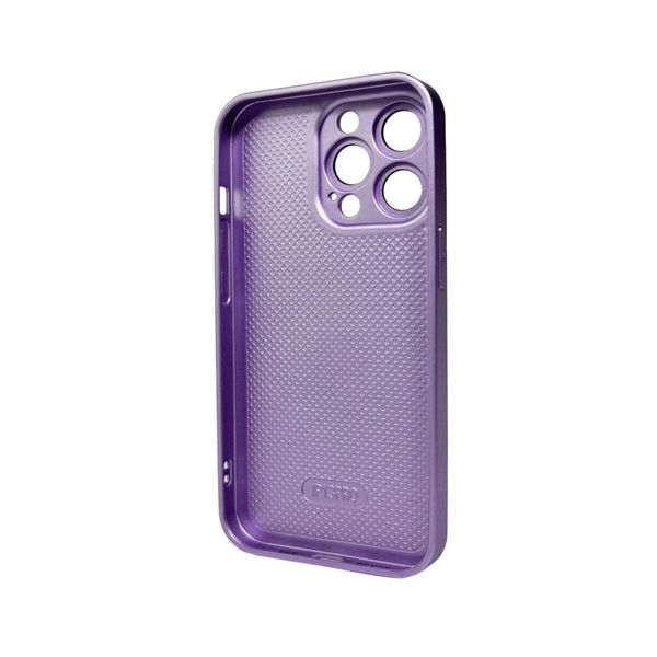 Чехол для смартфона AG Glass Matt Frame Color для iPhone 12 Pro Light Purple 666-00567 фото