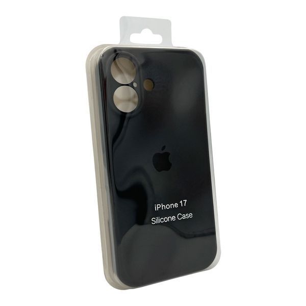 Силіконовий чохол з закритою камерою для iPhone 17 Darl Grey 666-04181 фото