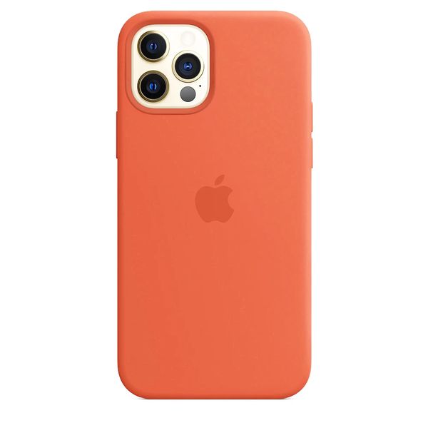 Силіконовий чохол для iPhone 12/12 Pro Orange 208-00344 фото