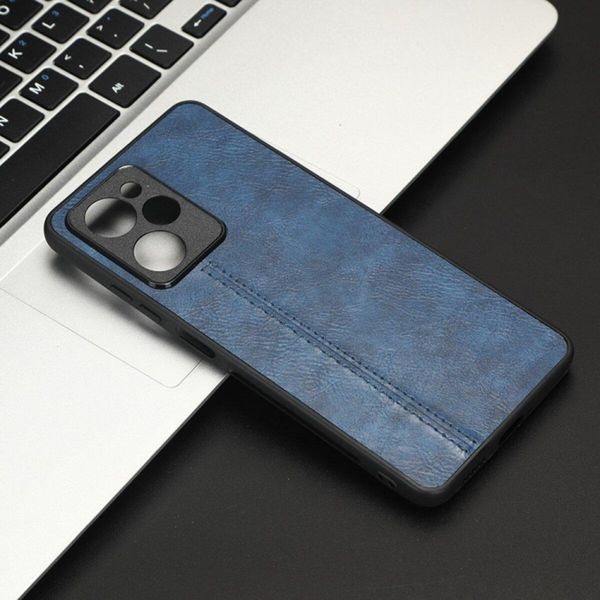 Чохол Cosmiс Leather Case для Poco X5 Pro 5G Blue 666-00101 фото