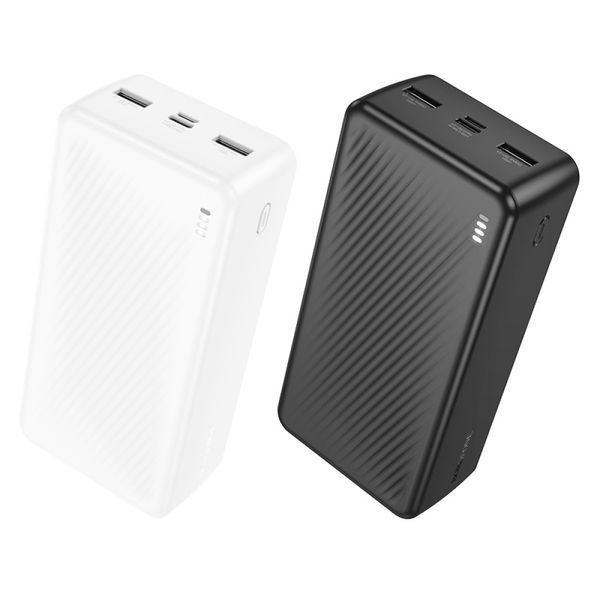Зовнішній акумулятор BOROFONE BJ55B Graceful power bank (30000mAh) Black 216-00124 фото