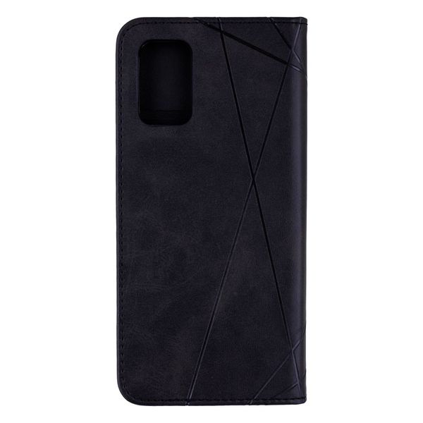 Чехол-книжка Business Leather для Samsung Galaxy A02s Черный 777-00103 фото