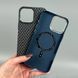 Чохол Elite Carbon Matte BOX Magnetic для iPhone 16 Line Blue 208-06330 фото 3