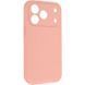 Силиконовый чехол Silk Full Camera Protective для Apple iPhone 17 Pro / 18 Pro (6.3") Peach 777-09947 фото