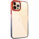 Чехол TPU+PC Fresh sip series для Apple iPhone 12 Pro Max (6.7") Черный / Красный 777-06729 фото