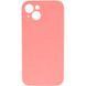 Силіконовий чохол Silk Full Camera Protective для Apple iPhone 14 (6.1") Pink Orange 777-09797 фото