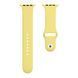 Ремінець для Apple Watch Band Silicone One-Piece Size-S 38/40/41 mm Canary Yellow 212-01993 фото