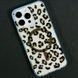 Чохол Transporent Case with Print Magnetic для iPhone 13 Leopard-silver 214-04412 фото