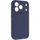 Силиконовый чехол Silk Full Camera Protective для Apple iPhone 17 Pro Max (6.9") Midnight blue 777-09547 фото