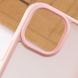 TPU+PC чохол Metal Buttons для Apple iPhone 14 (6.1") Рожевий 777-08305 фото 5