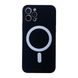 Силіконовий чохол з MagSafe для iPhone 11 Pro Max Чорний 214-00600 фото