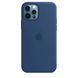 Силиконовый чехол для iPhone 12 Pro Max Navy Blue 208-00393 фото