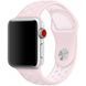Силиконовый ремешок с перфорацией для Apple Watch 42/44/45/49 mm Cветло-розовый с белым 212-00161 фото