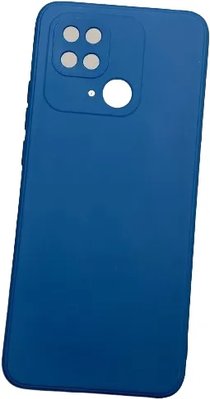 Чохол Cosmiс Soft Case Glass Cam для Poco C40 Blue 666-00166 фото