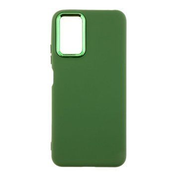 Чохол Silicone Cover Metal frame для Xiaomi Redmi Note 12S Army green 208-03575 фото