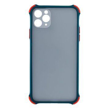 Силіконовий чохол TOTU Armor Dark with Frame для iPhone 11 Pro Max Зелений 208-00956 фото