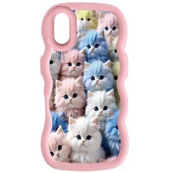Чохол TPU Cloudy Pictures для iPhone XR (6.1") Kittens 555-01328 фото