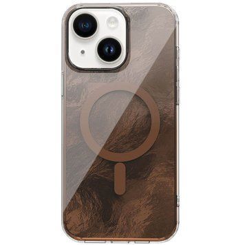 Чехол TPU Shiny Mountain (MagFit) для Apple iPhone 14 / 13 (6.1") Chocolate 555-02912 фото