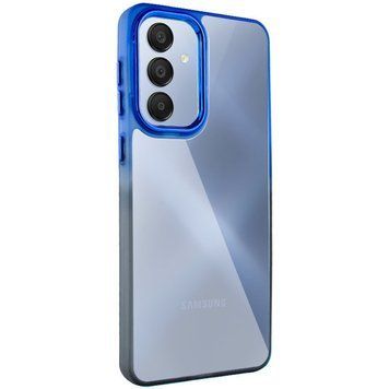 Чохол TPU+PC Fresh sip series для Samsung Galaxy A55 Чорний / Синій 777-06594 фото
