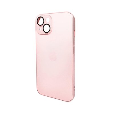 Чехол для смартфона AG Glass Matt Frame Color для iPhone 15 Chanel Pink 666-00632 фото