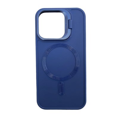 Силиконовый чехол с MagSafe для iPhone 15 Pro Blue 777-01381 фото