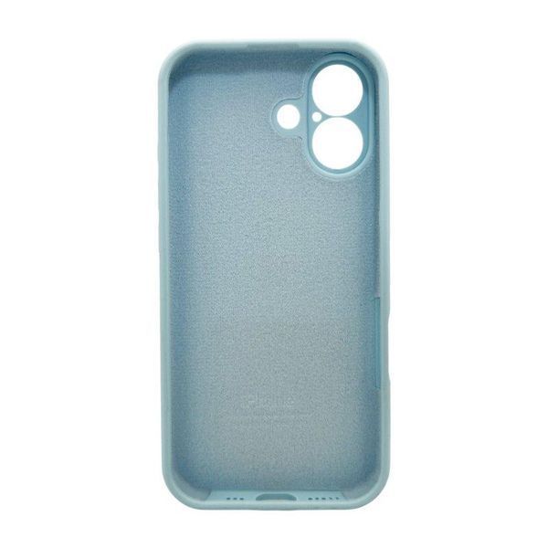 Силіконовий чохол з закритою камерою для iPhone 17 Mist Blue 666-04196 фото