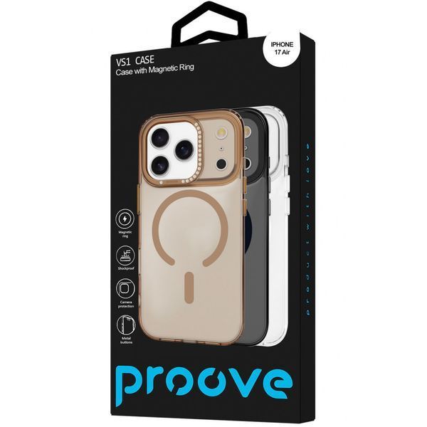 Чохол Proove VS1 Case with Magnetic Ring iPhone 17 Air White 656-05401 фото