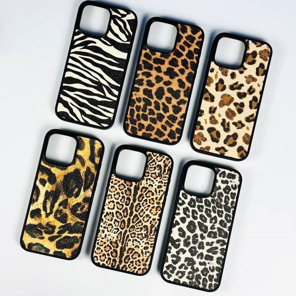 Шкіряна накладка Leopard Leather Magnetic для iPhone 16 Color №6 207-00271 фото
