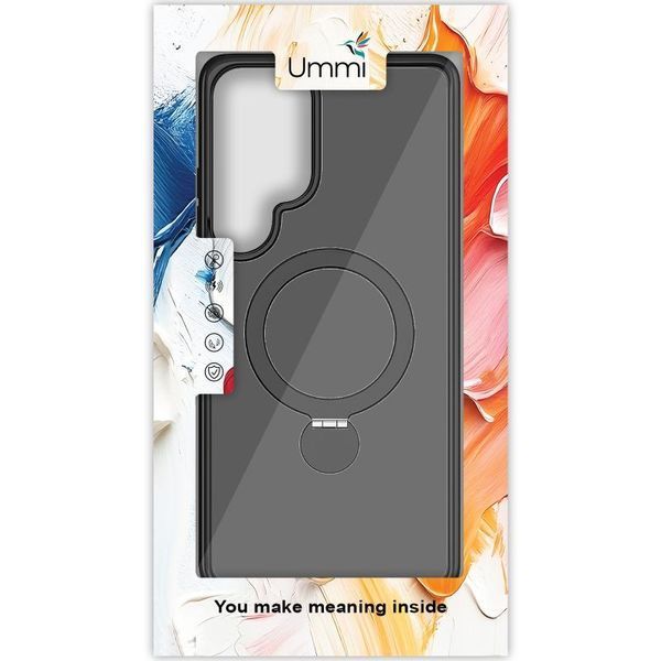 Чохол Ummi Colorful with Magnetic Fit HQ Ring для Samsung Galaxy S26 Ultra Black ILSO-00000085488-1 фото