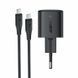 Сетевое зарядное устройство з кабелем ACEFAST A117 PD20W mini GaN fast charger set(P16),black Black 6974316286509 фото 3