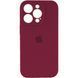 Силіконовий чохол з закритою камерою для iPhone 16 Pro Max Plum 666-01323 фото