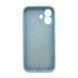 Силіконовий чохол з закритою камерою для iPhone 17 Mist Blue 666-04196 фото 3