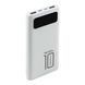Power Bank Ridea RP-D10L Phoenix10 10W digital display + lamp 10000 mAh White 216-00194 фото 2