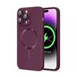 Чехол Cosmic Frame MagSafe Color для iPhone 13 Pro Max Wine Red