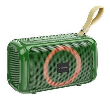 Портативная колонка BOROFONE BR17 Cool sports wireless speaker Dark Green 656-00683 фото