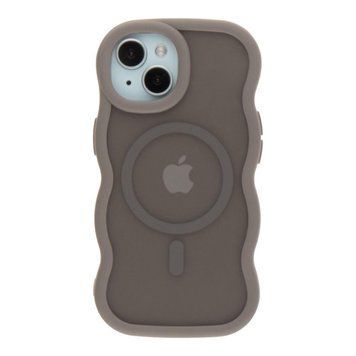 Чехол TPU+PC AquaWave with MagSafe для iPhone 15 Grey 757-00062 фото