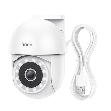 IP-камера відеоспостереження HOCO D2 outdoor PTZ HD camera White 666-00763 фото