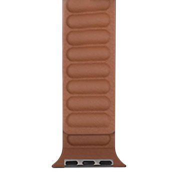 Ремінець Hoco WA23 Original series leather chain magnetic strap для Apple watch 38/40/41mm Brown 212-01812 фото