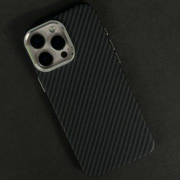 Чохол Elite Carbon Matte BOX Magnetic для iPhone 16 Line Black 208-06331 фото