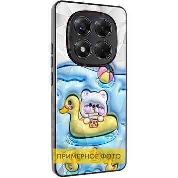 Чехол TPU+PC Prisma Fluffie для Xiaomi Redmi Note 14 4G (Int. version) Ducklings 777-03939 фото