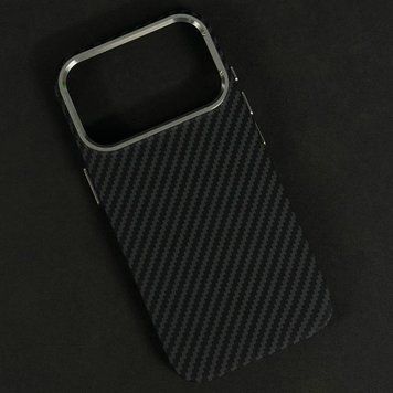 Чехол Elite Carbon Matte BOX Magnetic для iPhone 17 Pro Max Line Black 208-06381 фото